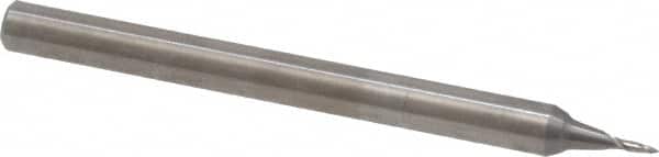 Magafor - 0.7mm Body Diam, 90°, 1-1/2" OAL, Solid Carbide Spotting Drill - Exact Tool & Supply
