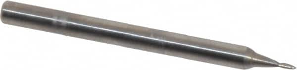 Magafor - 0.8mm Body Diam, 90°, 1-1/2" OAL, Solid Carbide Spotting Drill - Exact Tool & Supply
