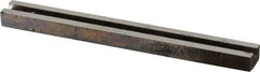 Eclipse - 3/16" Channel Width, 5" Long, 5 kg Max Pull Force, Rectangle Alnico Channel Magnet - 1/2" Overall Width, 550°C Max Operating Temp, 3/8" High, Grade 5 Alnico - Exact Tool & Supply