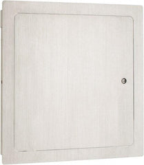 Karp - 13-1/2" Wide x 13-1/2" High, Stainless Steel Universal Access Door - 12" Opening Width, 12" Opening Height - Exact Tool & Supply