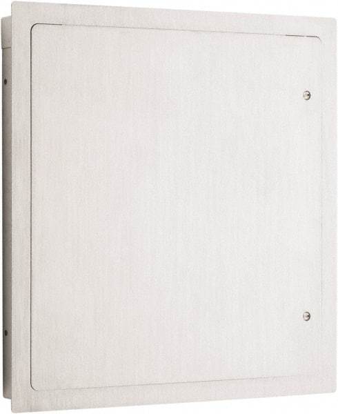 Karp - 19-1/2" Wide x 19-1/2" High, Stainless Steel Universal Access Door - 18" Opening Width, 18" Opening Height - Exact Tool & Supply