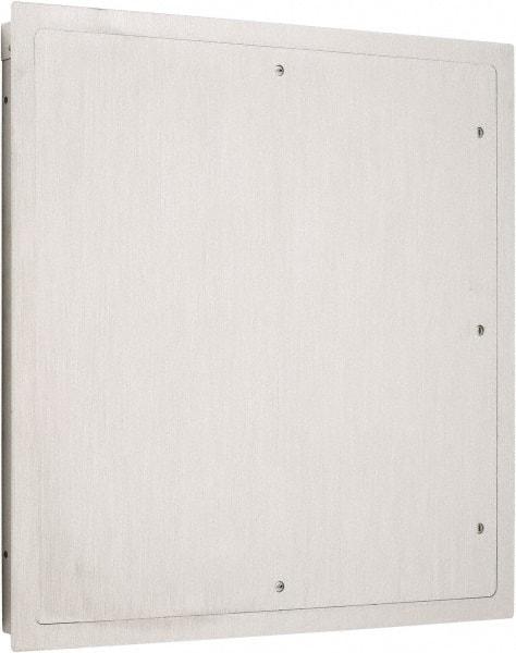 Karp - 25-1/2" Wide x 25-1/2" High, Stainless Steel Universal Access Door - 24" Opening Width, 24" Opening Height - Exact Tool & Supply