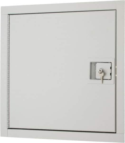 Karp - 16" Wide x 16" High, Steel Non Insulated Fire Rated Access Door - 14" Opening Width, 14" Opening Height - Exact Tool & Supply