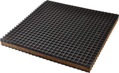 Mason Ind. - 12" Long x 12" Wide x 1" Thick, Neoprene ans Cork, Machinery Leveling Pad & Mat - Exact Tool & Supply