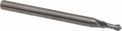 Magafor - 2mm Body Diam, 90°, 1-1/2" OAL, Solid Carbide Spotting Drill - Exact Tool & Supply