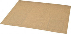 3M - 120 Grit, Aluminum Oxide Sanding Sheet - 11" Long x 9" Wide, Fine Grade, A Weighted Paper Backing - Exact Tool & Supply
