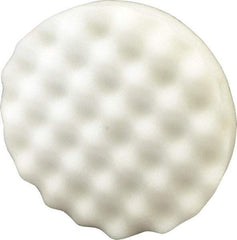 3M - 5-1/4" Diam Foam Bonnet Pad - 1/2" Pile - Exact Tool & Supply