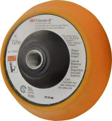 3M - 5" Diam Hook & Loop Disc Backing Pad - Soft Density, 7,000 RPM - Exact Tool & Supply