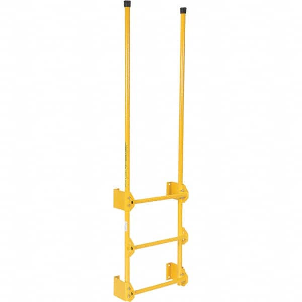 Vestil - 77-1/2" High 300 Lb Capacity 3 Step Fixed Ladder - Exact Tool & Supply