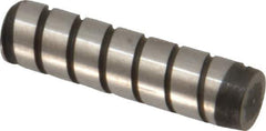 Holo-Krome - 5/16" Diam x 1-1/4" Pin Length 4000 Alloy Steel Pull Out Dowel Pin - Black Luster Finish, C 47-58 & C 60 (Surface) Hardness, 1 Beveled & 1 Threaded End - Exact Tool & Supply