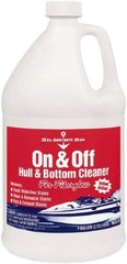CRC - Water-Based Solution Hull and Bottom Cleaner - 1 Gallon Bottle, 32° F Freezing Point - Exact Tool & Supply