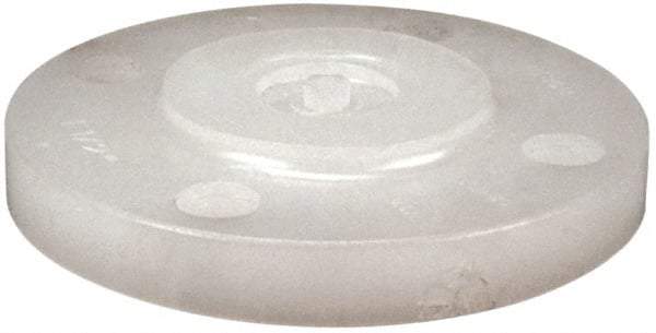NIBCO - 4" Pipe, 9" OD, Polypropylene Blind Pipe Flange - Schedule 80, Natural - Exact Tool & Supply