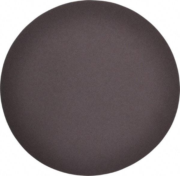 Norton - 9" Diam, 100 Grit Aluminum Oxide Adhesive PSA Disc - Medium Grade, Brown, Cloth Backing, Flexible - Exact Tool & Supply