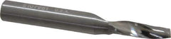 Onsrud - 3/16" Cutting Diam x 5/8" Length of Cut, 1 Flute, Upcut Spiral Router Bit - Uncoated, Right Hand Cut, Solid Carbide, 2" OAL x 1/4" Shank Diam, Single Edge, 21° Helix Angle - Exact Tool & Supply
