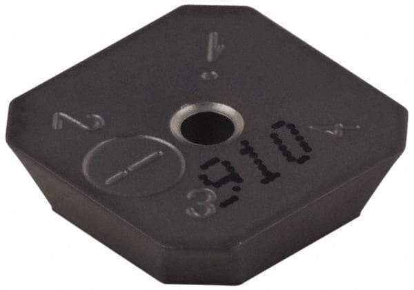 Iscar - SEKN42 42 Grade IC910 Carbide Milling Insert - AlTiN Finish, 0.1252" Thick, 1/2" Inscribed Circle - Exact Tool & Supply