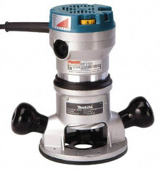Makita - Electric Routers Collet Size (Inch): 1/4; 1/2 Router Type: Fixed Base - Exact Tool & Supply