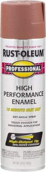 Rust-Oleum - 15 oz Red Aerosol Primer - 14 Sq Ft/Gal, Direct to Metal, Quick Drying, Interior/Exterior - Exact Tool & Supply