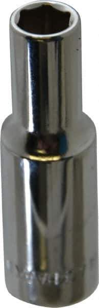 Blackhawk by Proto - 3/8" Drive, Deep Hand Socket - 6 Points, 2-7/64" OAL, Chrome Finish - Exact Tool & Supply