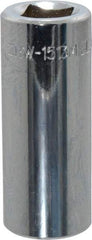 Blackhawk by Proto - 3/8" Drive, Deep Hand Socket - 6 Points, 1-13/16" OAL, Chrome Finish - Exact Tool & Supply