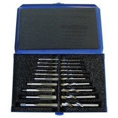 20 Piece Set Hand Tap and 118 Degree Screw Machine Drills - Exact Tool & Supply