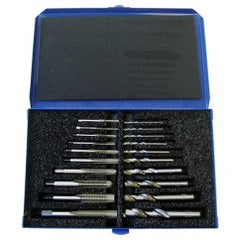 20 Piece Set Hand Tap and 118 Degree Screw Machine Drills - Exact Tool & Supply