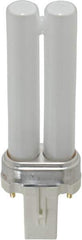 Philips - 5 Watt Fluorescent Commercial/Industrial 2 Pin Lamp - 2,700°K Color Temp, 250 Lumens, PLS, 10,000 hr Avg Life - Exact Tool & Supply