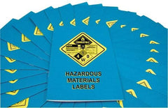 Marcom - Hazardous Materials Labels Training Booklet - English and Spanish, Safety Meeting Series - Exact Tool & Supply