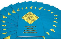 Marcom - Handling a Sexual Harassment Investigation Training Booklet - English and Spanish, Safety Meeting Series - Exact Tool & Supply