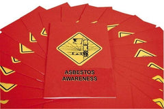 Marcom - Asbestos Awareness Training Booklet - English, Regulatory Compliance Series - Exact Tool & Supply