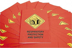 Marcom - Respiratory Protection and Safety Training Booklet - English and Spanish, Regulatory Compliance Series - Exact Tool & Supply