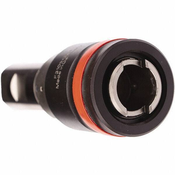 Emuge - 1-1/4" Straight Shank Diam Tension & Compression Tapping Chuck - M3 Min Tap Capacity, 2.4409" Projection, Size 1 Adapter, Quick Change, Through Coolant - Exact Tool & Supply