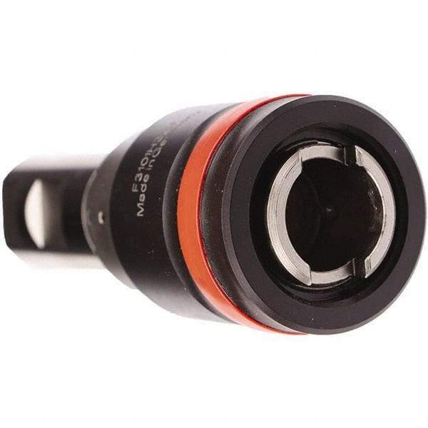 Emuge - 1" Straight Shank Diam Tension & Compression Tapping Chuck - M3 Min Tap Capacity, 2.4409" Projection, Size 1 Adapter, Quick Change, Through Coolant - Exact Tool & Supply