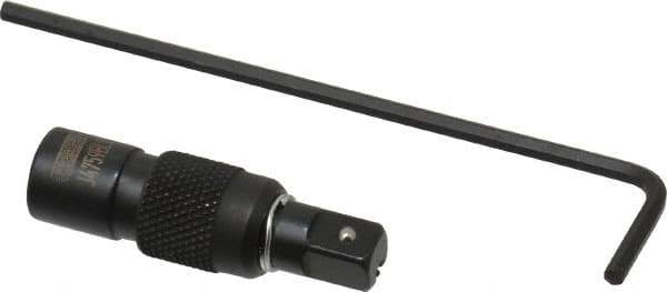 Proto - 1/4 Male 1/4 Female Locking Adapter - 1-11/16" OAL - Exact Tool & Supply