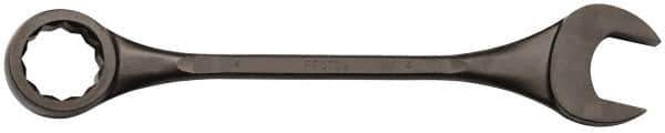 Proto - 3-1/8" 12 Point Offset Combination Wrench - 15° Offset Angle, 34" OAL, Steel, Black Finish - Exact Tool & Supply