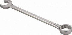 Proto - 2-3/4" 12 Point Offset Combination Wrench - 15° Offset Angle, 29-3/4" OAL, Steel, Satin Finish - Exact Tool & Supply