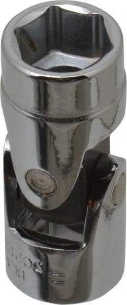 Blackhawk by Proto - 3/8" Drive, Standard Hand Socket - 6 Points, 1-29/32" OAL, Alloy Steel, Chrome Finish - Exact Tool & Supply