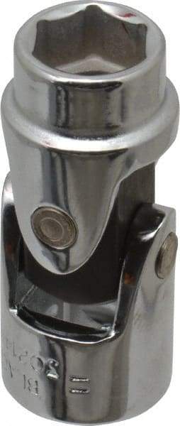 Blackhawk by Proto - 7/16", 3/8" Drive, Standard Hand Socket - 6 Points, 1-51/64" OAL, Alloy Steel, Chrome Finish - Exact Tool & Supply