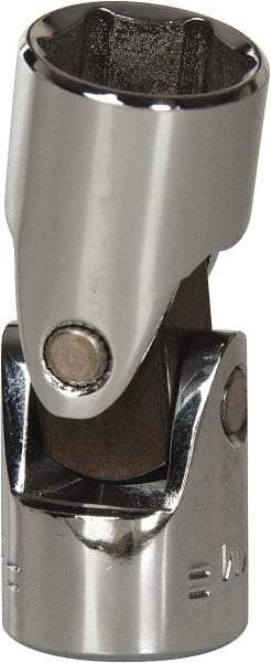 Blackhawk by Proto - 3/8" Drive, Standard Hand Socket - 6 Points, 1-29/32" OAL, Alloy Steel, Chrome Finish - Exact Tool & Supply