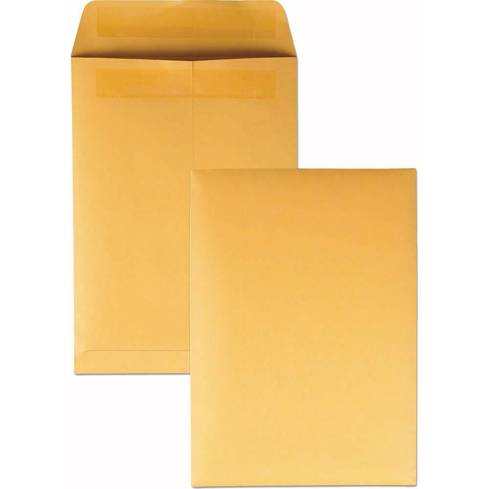 Quality Park - Mailers, Sheets & Envelopes; Type: Catalog Envelope ; Style: Self Seal ; Width (Inch): 10-1/2 ; Length (Inch): 7-1/2 ; Box Quantity: 250 ; Size: 7.5 x 10.5 - Exact Tool & Supply