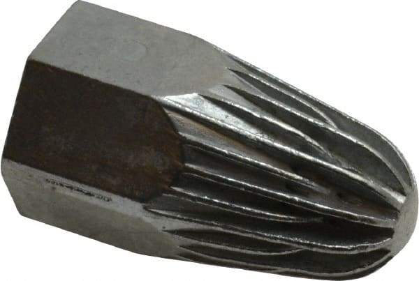 Guardair - Blow Gun High Thrust - 1/2 NPT, 2" Hose Length, Zinc - Exact Tool & Supply