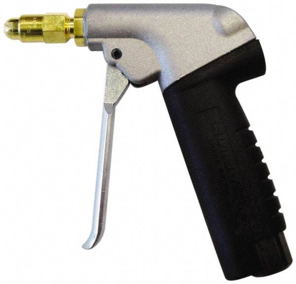 Guardair - 120 Max psi High Volume Safety Nozzle Ultra Duty Air Gun - 3/8 NPT Inlet, Brass - Exact Tool & Supply