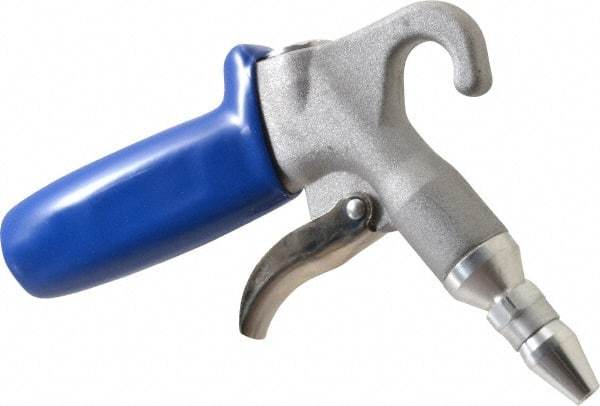 Guardair - 120 Max psi Adjustable Safety Nozzle Safety Air Gun - 1/4 NPT Inlet, Aluminum - Exact Tool & Supply