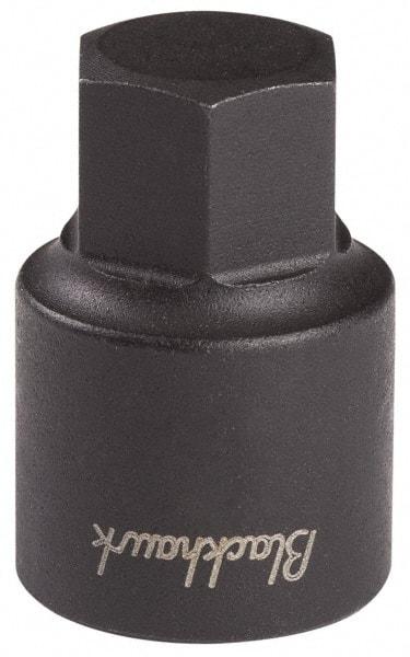 Blackhawk by Proto - 3/8" Drive, 9/16" Impact Hex Bit Socket - 3-1/2" OAL - Exact Tool & Supply