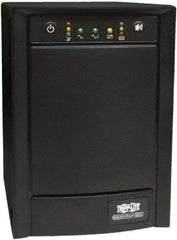Tripp-Lite - 15 Amp, 750 VA, Tower Mount Line Interactive Backup Uninterruptible Power Supply - Backup 10 min with Full Load & 54-1/2 min with Half Load, 120 VAC Input & Output, 500 Watt Output, 1 Phases, 6 Outlets - Exact Tool & Supply