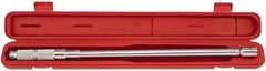 Proto - 1/2" Drive Interchangeable Head Torque Wrench Assembly - 3 N/m to 250 Ft/Lb Torque, 26" OAL - Exact Tool & Supply