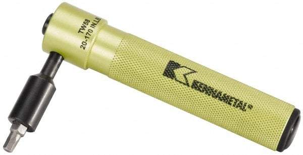 Kennametal - Adjustable Torque Wrench for Indexable Tools - Series KM - Exact Tool & Supply