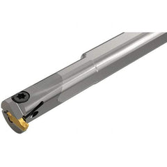 Iscar - 0.551" Min Bore Diam, 6" OAL, 1/2" Shank Diam, GEHI Indexable Boring Bar - 0.102" Max Bore Depth, GE.I Insert, Clamp Holding Method - Exact Tool & Supply