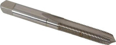 Hertel - 1/4-28 UNF, H3, 2 Flutes, Plug Chamfer, Bright Finish, High Speed Steel Spiral Point STI Tap - 2-23/32" OAL - Exact Tool & Supply