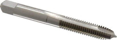 Hertel - 1/4-20 UNC, H3, 2 Flutes, Plug Chamfer, Bright Finish, High Speed Steel Spiral Point STI Tap - 2-23/32" OAL - Exact Tool & Supply