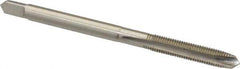 Hertel - M3x0.50 Metric Coarse, D1, 2 Flutes, Plug Chamfer, Bright Finish, High Speed Steel Spiral Point STI Tap - 2" OAL - Exact Tool & Supply